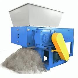 Double Shaft Plastic Bottle Shredder, Capacity: 500 kg/hr
