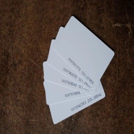 Double Sided Proximity Rfid Card, Shape: Rectangular