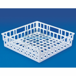 DRAINING BASKET ,400X400X100mm PLASTIC