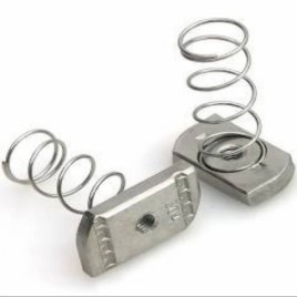 Drilling ZINC Spring Nuts, Size: M8X40