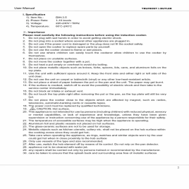 Drop-In Induction Hob