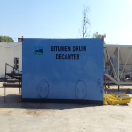 Drum Melting Unit, For Road Construction