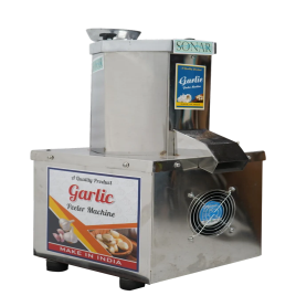 Dry Type Automatic Garlic Peel Machine, Stainless Steel, Capacity(Kg/Hr): 10 kg/hr