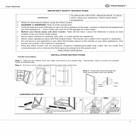 Dual Temperature Zone Wine Cooler - 30 bottles