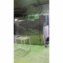 Electric 100-200 deg. Celsius Industrial Curing Oven, Capacity: 100-500 kg