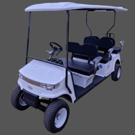 Electric 6 Seater Golf Cart, Driving Mileage(On Single Charge): 60 Km, Loading Capacity: 1000 Kgs