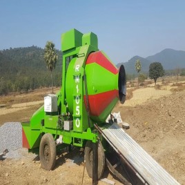 Electric Automatic Rm 1050 Reversible Concrete Mixer, Drum Capacity: 750 L