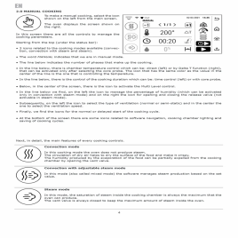 Electric Combi Steamer for 4 trays of GN 2/3 with Touch Screen & Cloud