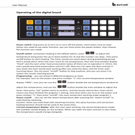 Electric Convection with Oven with Steam