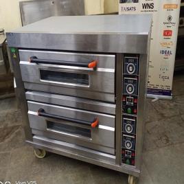 Electric Large Double Deck Steam Oven