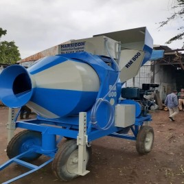 Electric Mobile Concrete Batching Plant Rm 800, Capacity: 8-10 Cubm/Hour