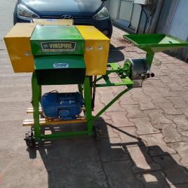 Electric Motor Dry Grass Chaff Cutter Cum Pulveriser, 600-1000 kg/hr, 3-5 HP