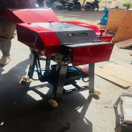 Electric Motor Straw 4 Blade Chaff Cutter Machine, 3 HP, 800 kg/hr