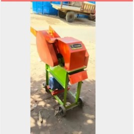Electric Motor Straw Vinglob Chaff Cutter, 1-3 HP., 400-600 kg/hr