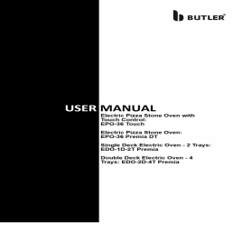 Electric Pizza Stone Oven (Upto 400 degree C) with Touch Controls