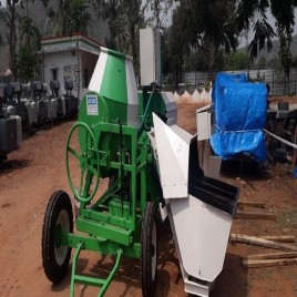 Electric Semi-Automatic 3 Bin Concrete Mixer