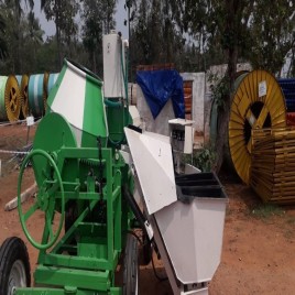 Electric Semi-Automatic 3 Bin Concrete Mixer