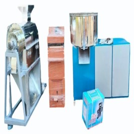Electric Semi-Automatic Pan Mixer Machine, For Industrial