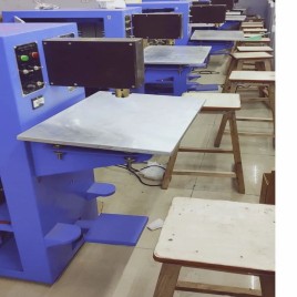 Electricity Single Phase PVC Raincoat Making Machine