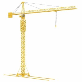 Electricity Tower Crane Rental Service, For Industrial, Pan India