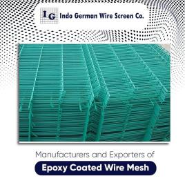 Epoxy Coated Wire Mesh, For Industrial