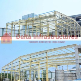 Fabricated Factory Sheds Fabrication Service