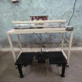 Fabricated Foot Dot Dot DH Sealing Machine, Transformer Based