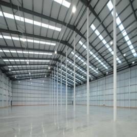 Fabricated PUF Panel Factory Shed Fabrication Services, in PAN India
