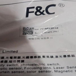 F&C FC-SPX303 SENSOR
