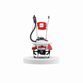 Fenton Krishi Mini Power Tiller 68CC 2 Stroke for weed removal.