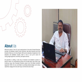 Fenugreek Oleoresin Extraction Processing Plant