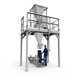 Fertilizer Bag Packing Machine, 415 V Ac, Capacity: 360 Bags/Hour