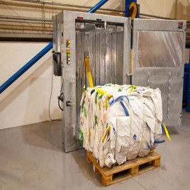 FIBC Bag Bailing Press Machine