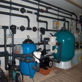 Fibre Austin Swiming Pool Sand Filter And Pump, For Commercial