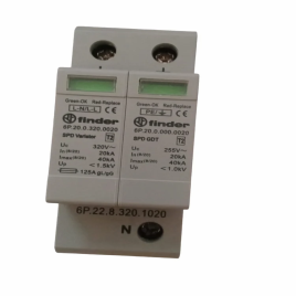 Finder AC SPD Single Phase 2 Pole 320V, Surge Protection Device AC SPD (Pack of 1 Qty)