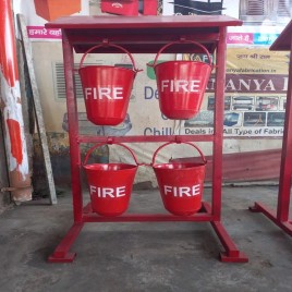 Fire Buckets With Stand