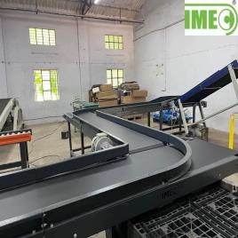 Flexible Conveyors Motor IMEC / TRANSFER LINE BELT CONVEYOR