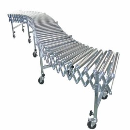 Flexible Conveyors Stainless Steel Flexible Roller Conveyor