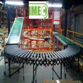 FLEXIBLE GRAVITY ROLLER CONVEYOR