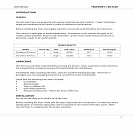 Floor standing Premium 18 litre Single Tank Gas Fryer with 2 baskets & 3 burners