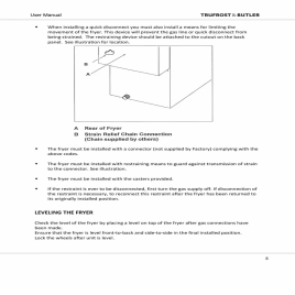 Floor standing Premium 18 litre Single Tank Gas Fryer with 2 baskets & 3 burners