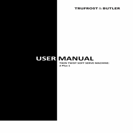 Floor Standing Twin Twist Soft Ice Cream Machine