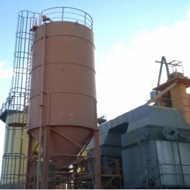 Fly Ash Storage Silo