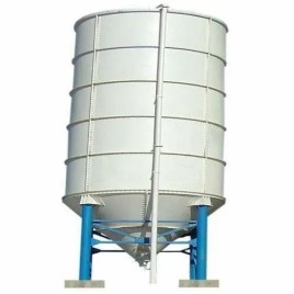 Fly Ash Storage Silo Capacity 50 To 300 Ton