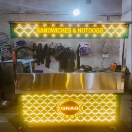 Food And Ice Cream Cart