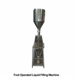 Foot Operated Liquid Filling Machine