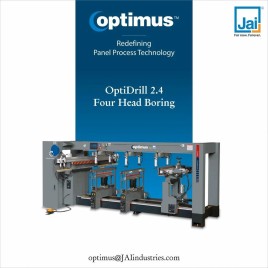 Four Head Multi Boring Machine, Drilling Depth: 0 ~ 50 mm