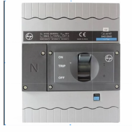 Four Pole L&T DN2-250D MCCB, Rated Current: 250A