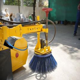 Front Tractor Mounted Hydraulic Road Sweeper  Model :FMB-21