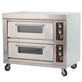 FROST MASTER PIZZA OVEN DOUBLE DECK DOUBLE TRAY